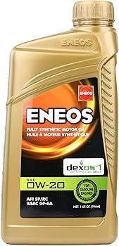 Amazon.com: Eneos 3701-300 Full Synthetic Motor Oil, 1 Quart, 1